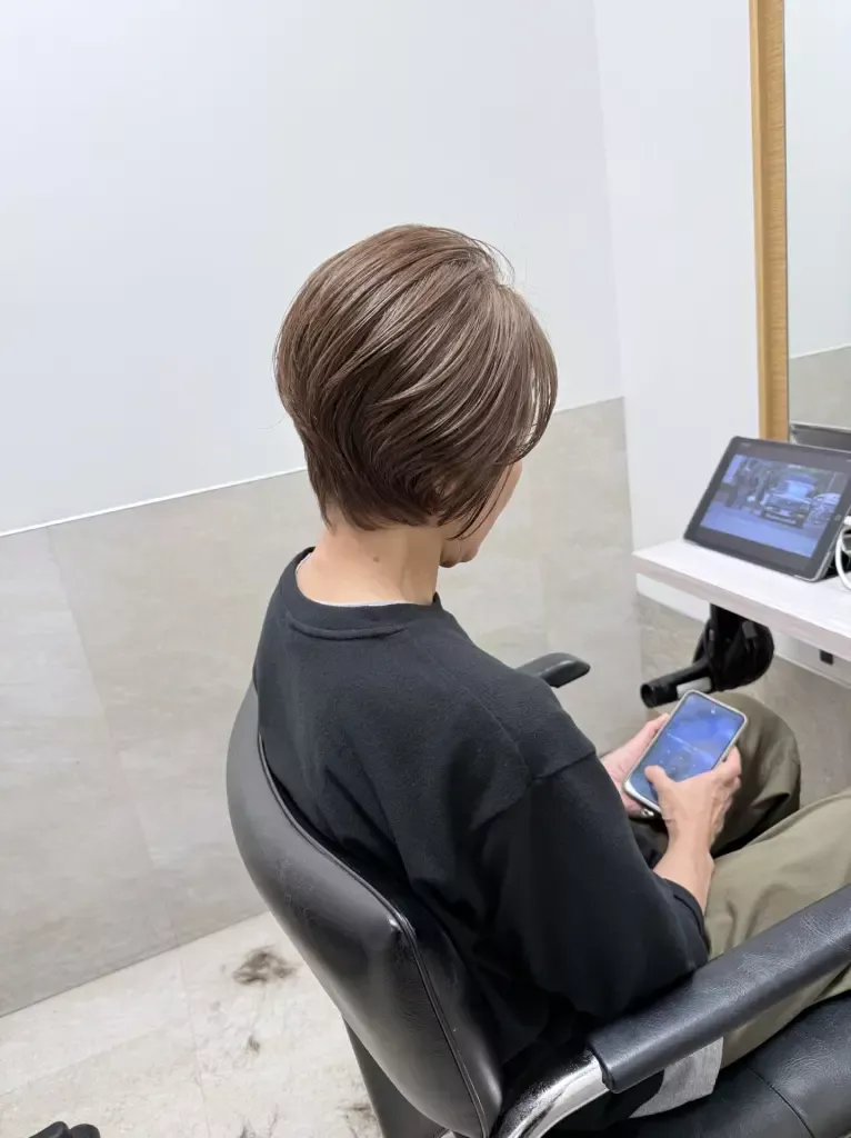 前下がりショート