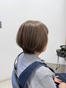 白髪率80%以上の白髪ぼかしカラー