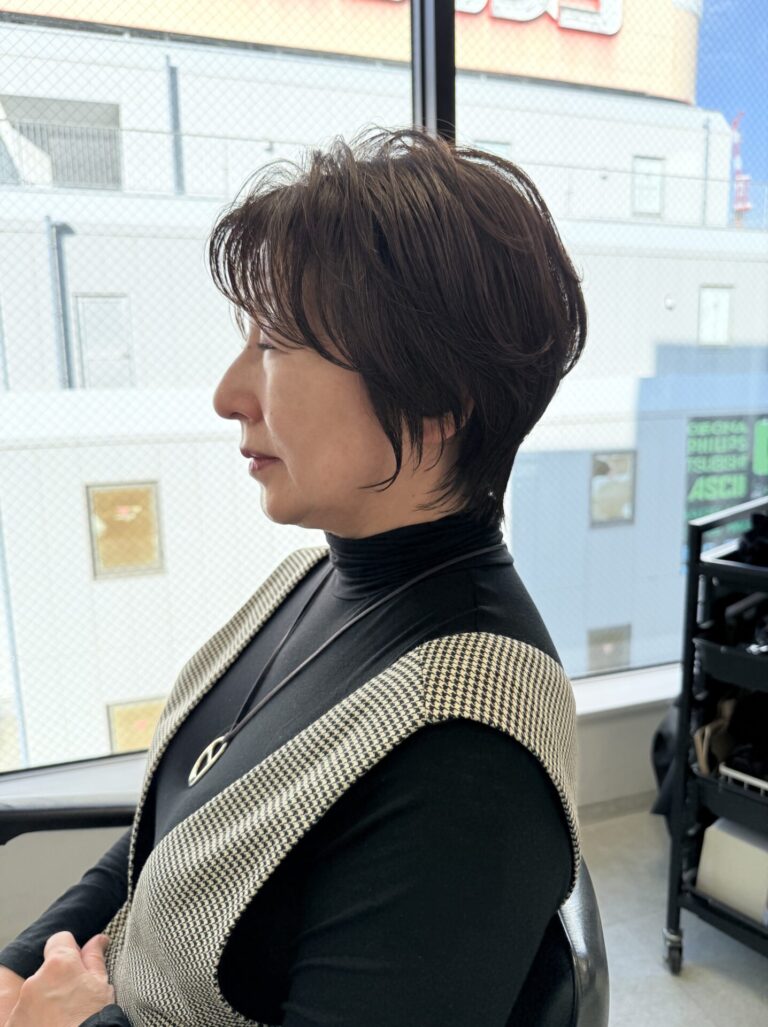 大人ショート|白髪ケア福岡