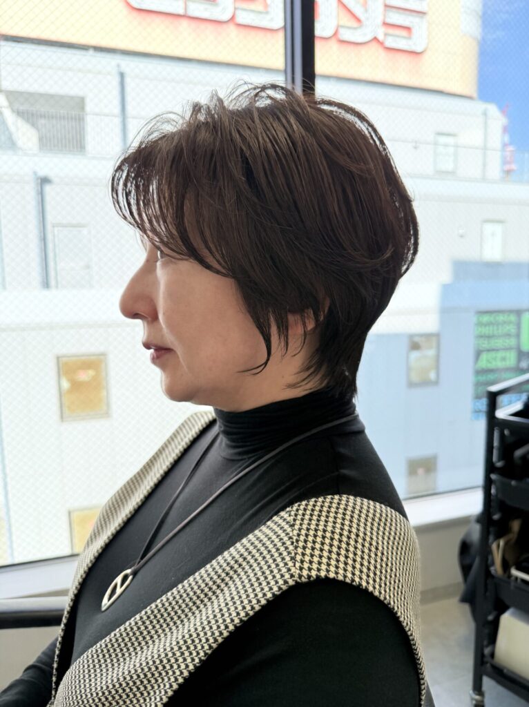 大人ショート|白髪ケア福岡