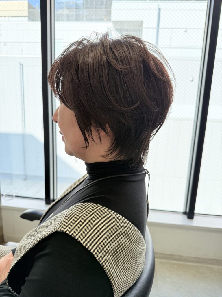 大人ショート|白髪ケア福岡