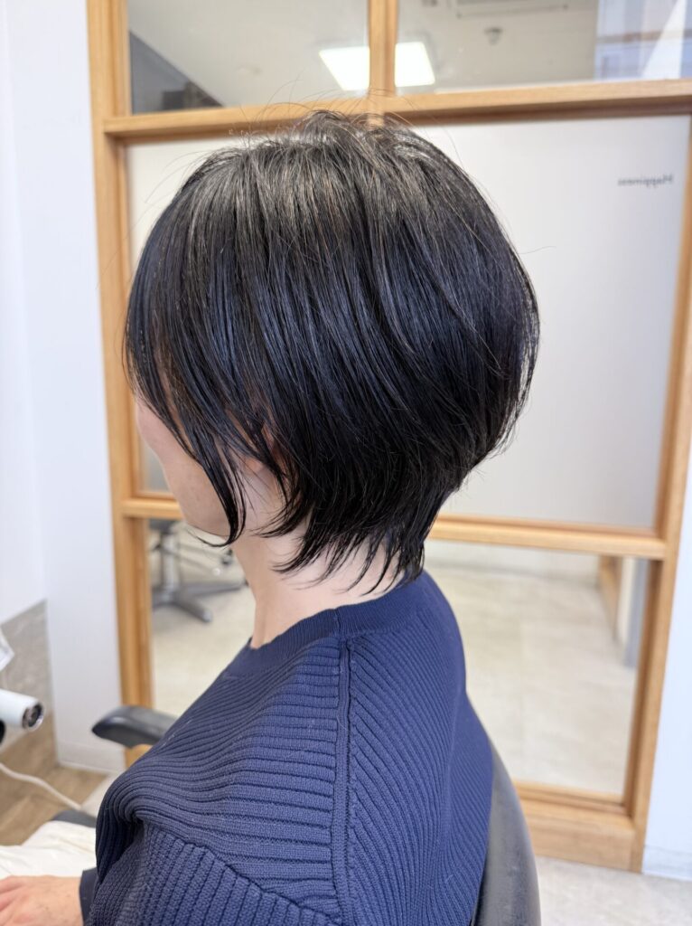 大人ショート|白髪ケア福岡