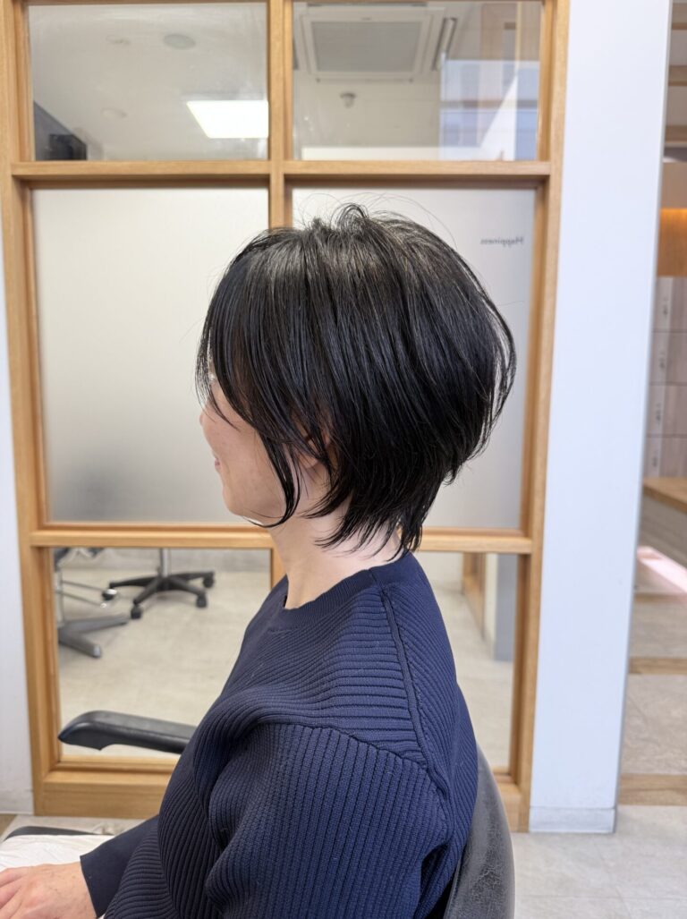 大人ショート|白髪ケア福岡