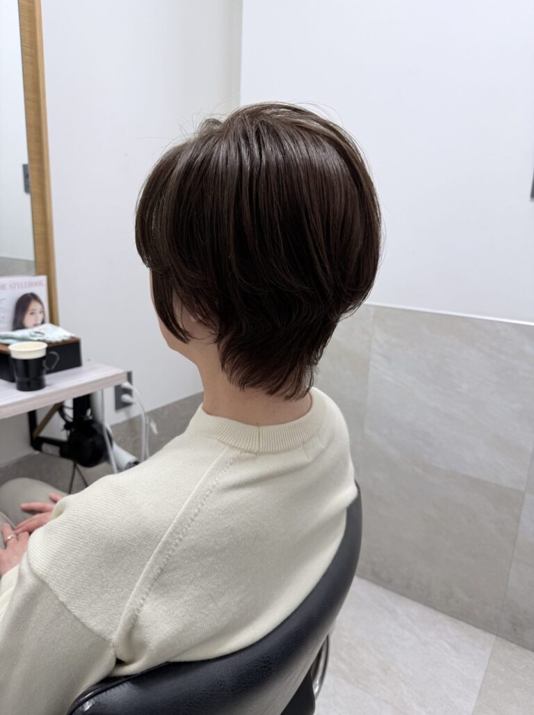 大人ショート|白髪ケア福岡
