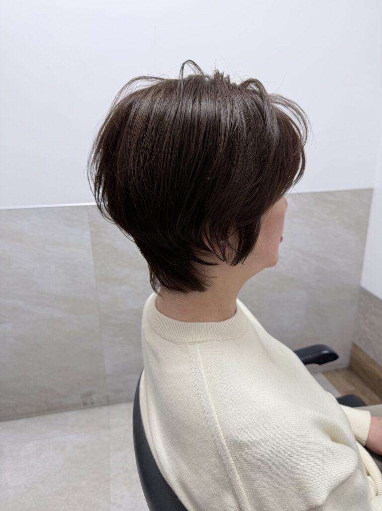 大人ショート|白髪ケア福岡