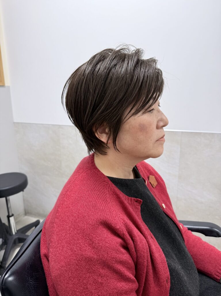大人ショート|白髪ケア福岡