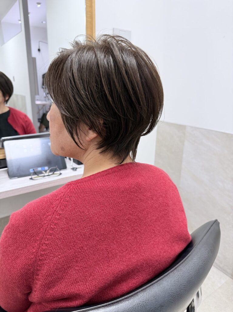 大人ショート|白髪ケア福岡