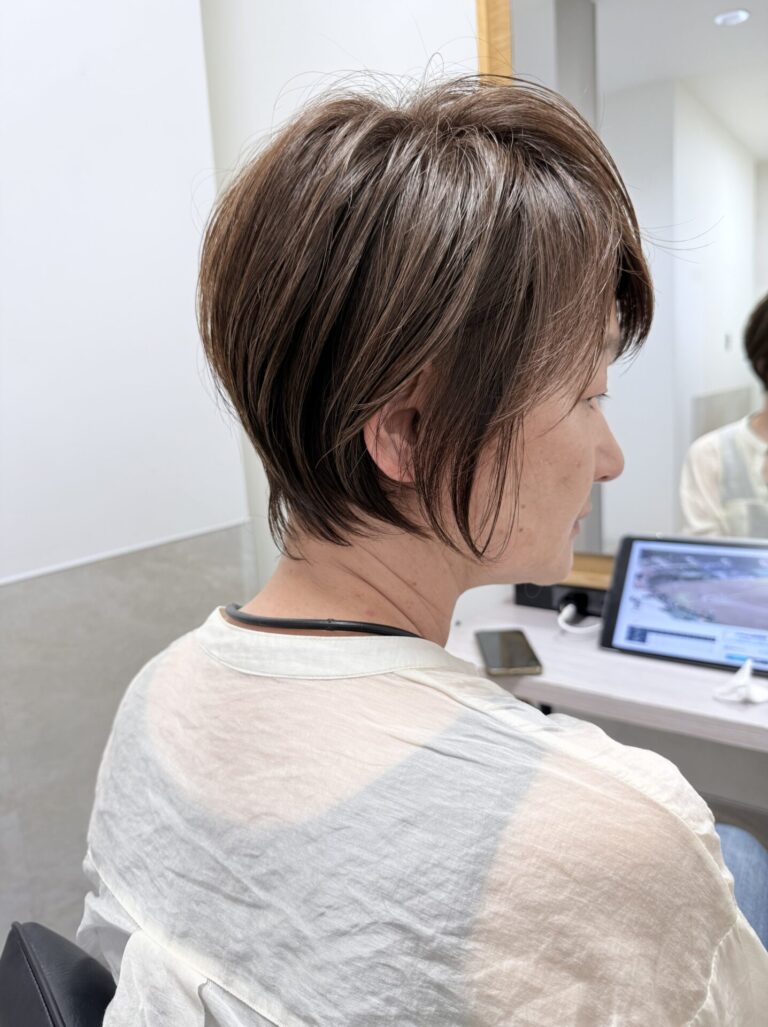前下がりショート